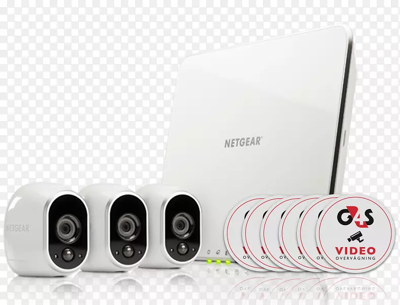 无线安全摄像机NETGEAR高清晰度视频-Vis识别系统