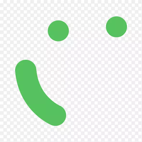 标志产品设计绿色字体桌面壁纸-微笑可