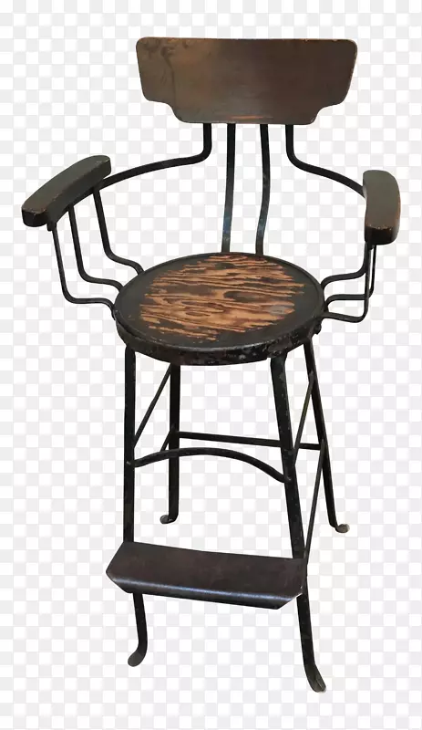 酒吧凳子桌椅扶手产品设计.铁凳