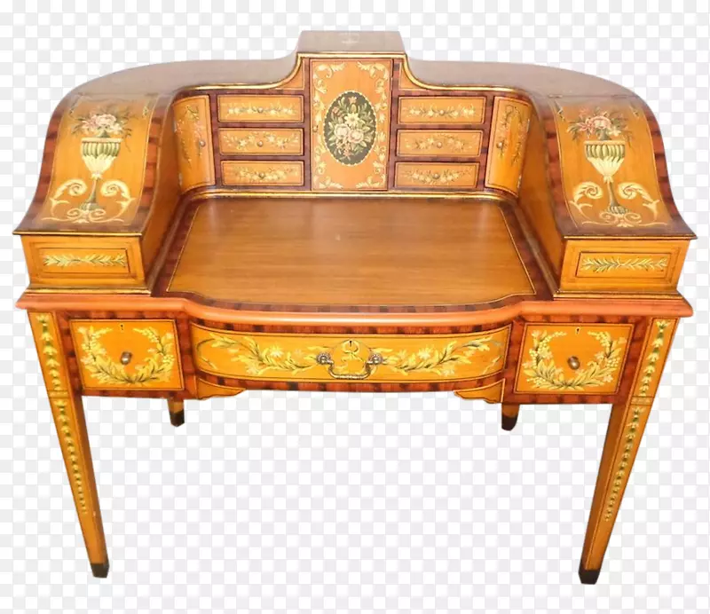 古董拿破仑三世风格产品设计木材染色-古董