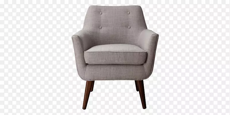 Eames躺椅，家具，客厅，翼椅，按钮材料