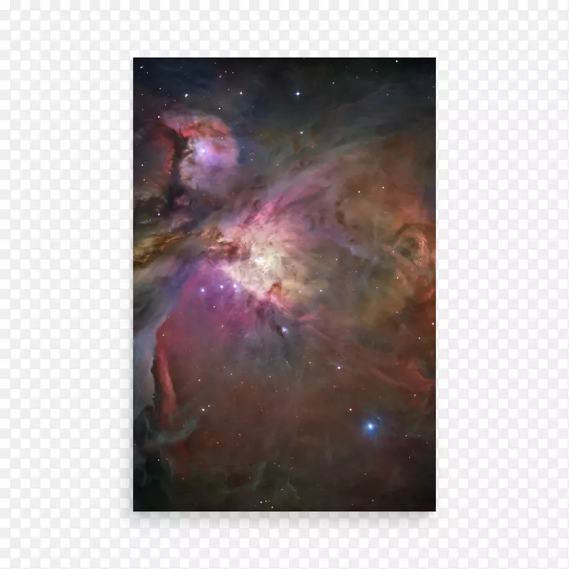 猎户座星云哈勃太空望远镜天文学化妆品海报