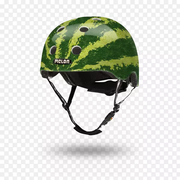 甜瓜自行车头盔自行车-甜瓜