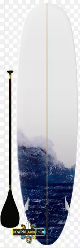 冲浪板纸约翰塞弗森的冲浪水彩画-浪花