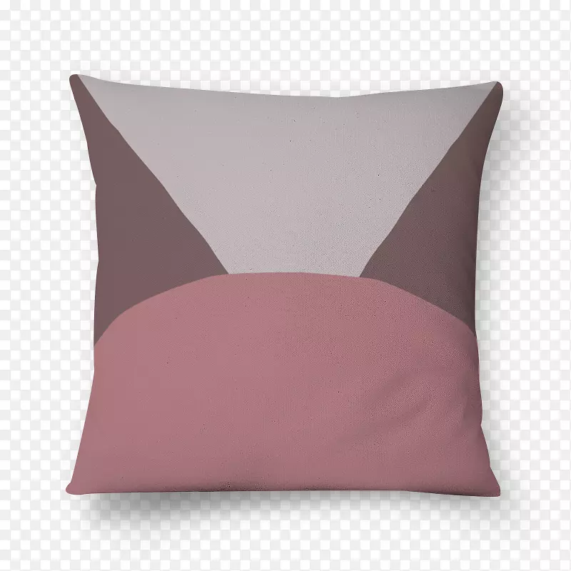 靠垫抛枕产品设计粉红色m-极小版