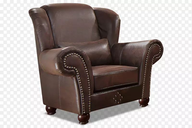 俱乐部椅扶手翼椅皮革舒适特大沙发