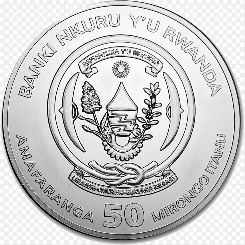 卢旺达银币盎司银币-2018年农历新年