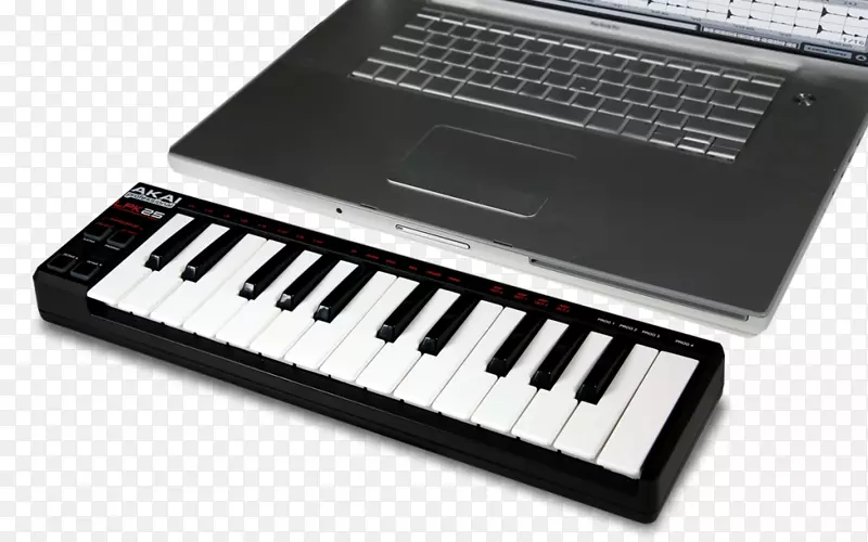 计算机键盘Akai专业lpk 25控制器midi键盘-计算机