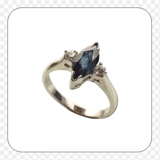 产品设计蓝宝石体珠宝钻石宝石