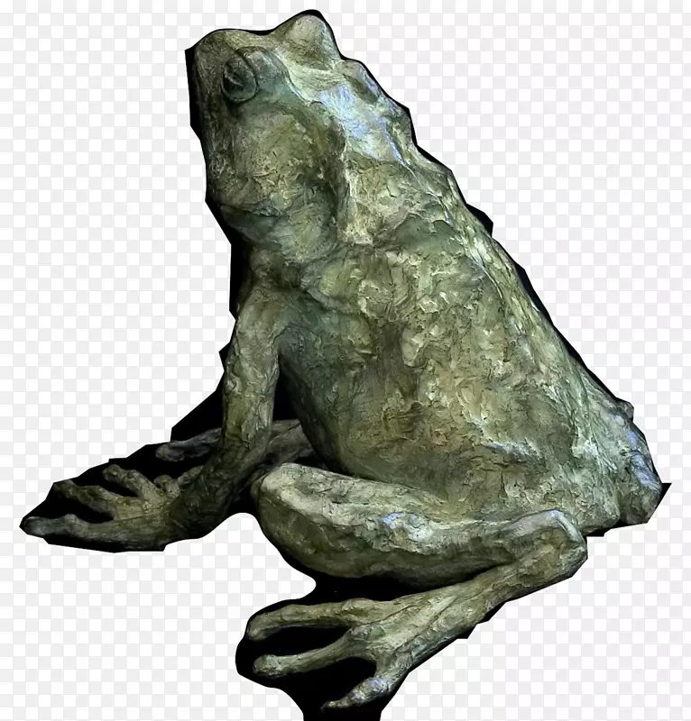 蟾蜍真蛙青铜雕塑树蛙-青蛙