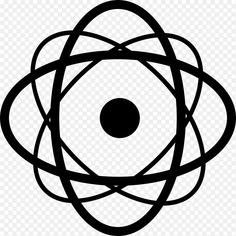 原子分子形状计算机图标化学形状