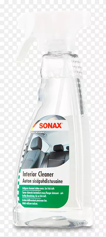 汽车索纳克斯产品设计清洁剂-车蜡