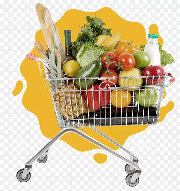 购物车水果蔬菜超市-购物车
