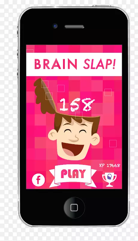 特色手机徽标手机配件字体粉红色m-脑游戏