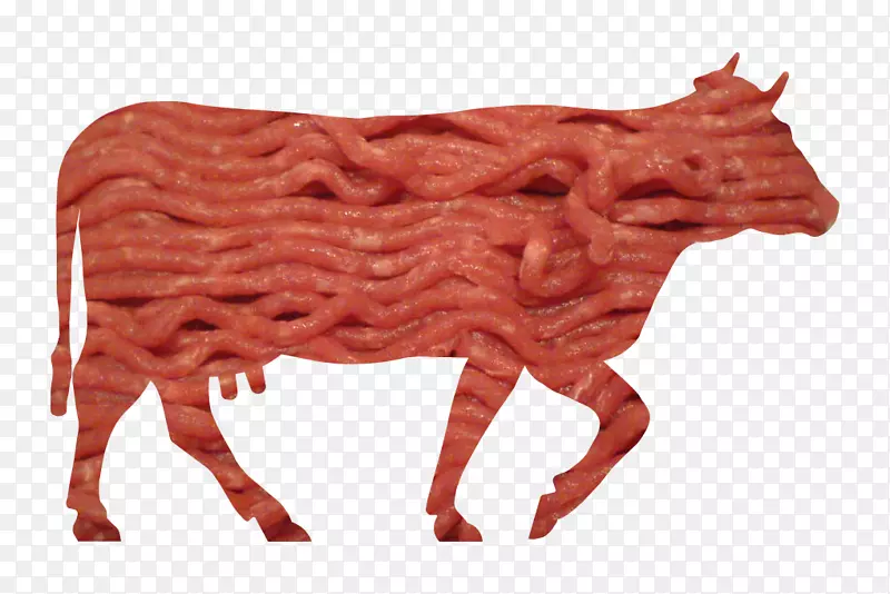 汉堡包红肉吃非洲菜-火腿肠