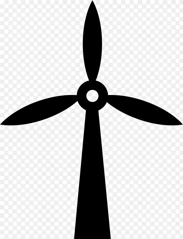 风力发电机，计算机图标.能源