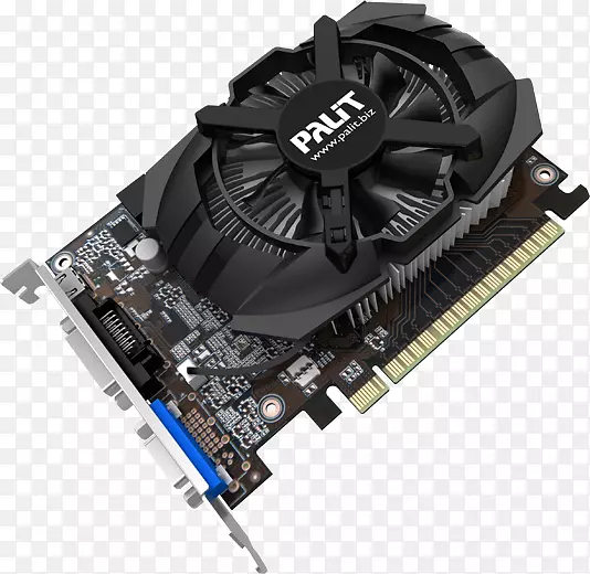 图形卡和视频适配器GeForce计算机硬件GDDR 5 SDRAM Palit-Nvidia