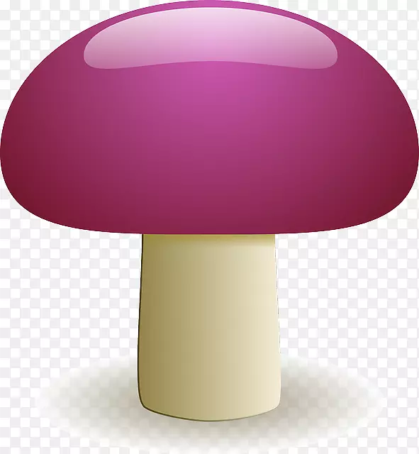 蘑菇剪贴画紫木耳多孔蘑菇