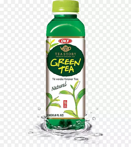 绿茶冰沙茶植物糖浆-健康饮品