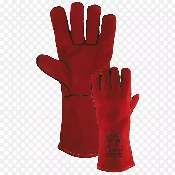 焊接焊工足球守门员手套皮革焊接手套