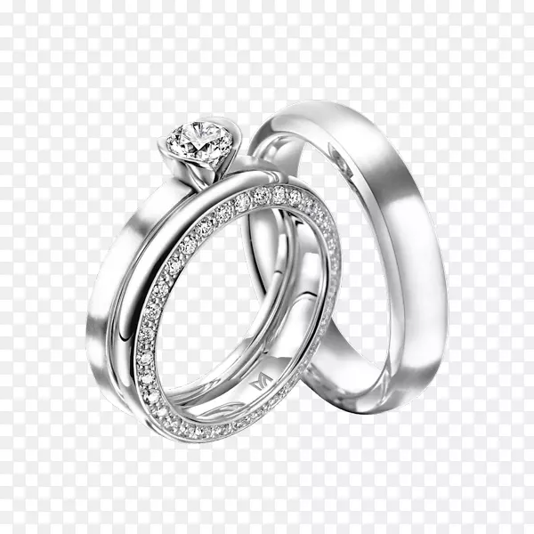 订婚戒指，结婚戒指，辉煌的珠宝商-戒指材料