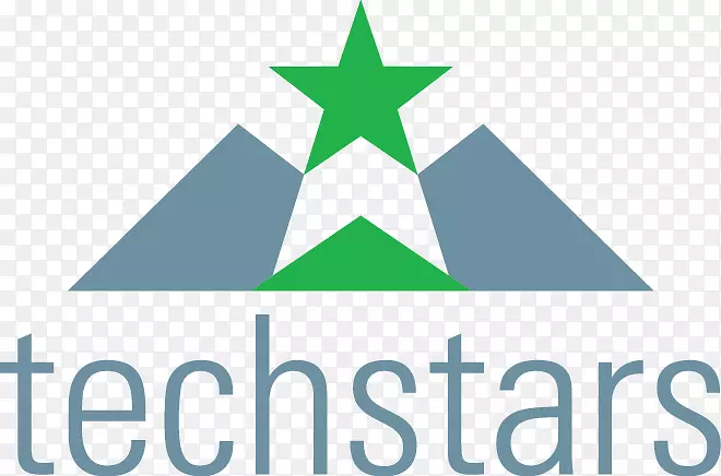 TechStars徽标组织启动加速器启动公司-棕字体