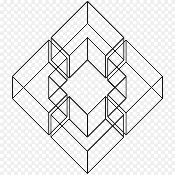 对称几何学三维空间多边形角几何图形