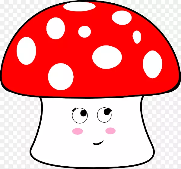 剪贴画蘑菇
