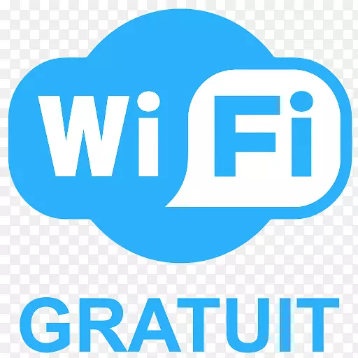 商标wi-fi蓝色组织品牌-促销标志