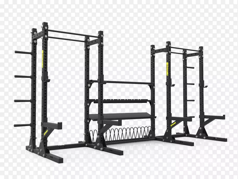 健身中心，力量架，重量训练，举重机器，交叉-健身房蹲