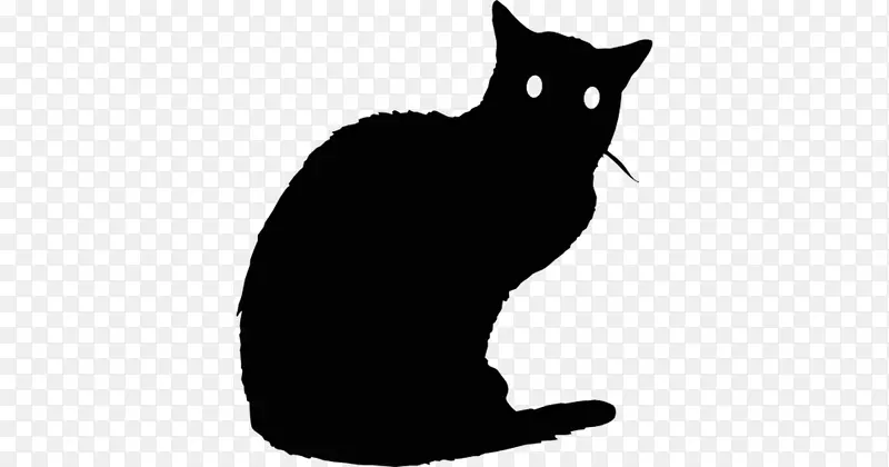 黑猫孟买猫曼克斯猫小猫胡须-小猫