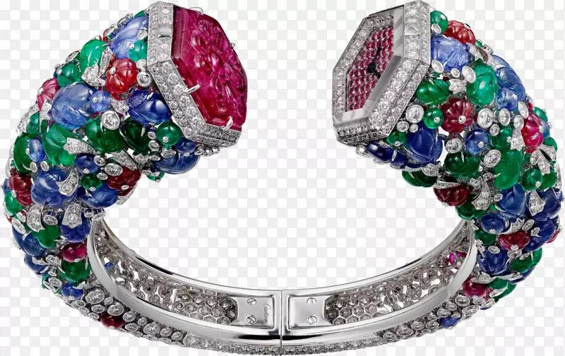 蓝宝石，塔蒂，水果，珠宝，卡地亚手表-创意珠宝