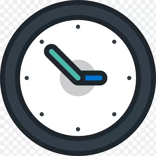 产品设计时钟字体线-日期时间