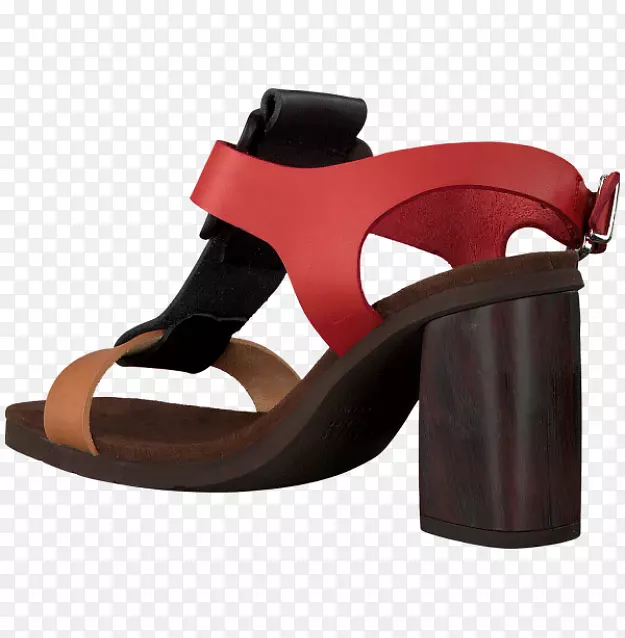 凉鞋多哥红色产品设计-凉鞋
