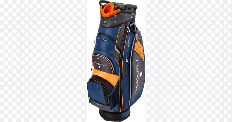 Maxfli高尔夫球袋钴蓝产品设计-橙色灰色
