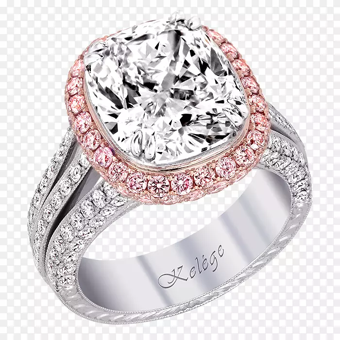 结婚戒指订婚戒指珠宝创意结婚戒指