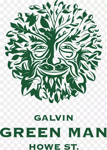 Galvin Green man，酒吧标志设计-商店餐厅