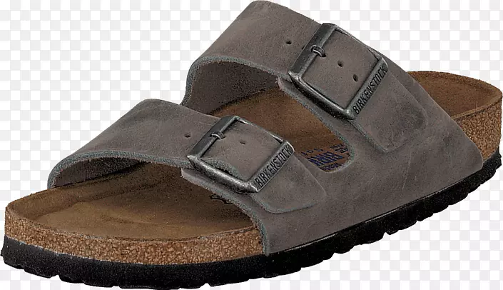 亚马逊网站Birkenstock翻盖拖鞋滑凉鞋浅灰色
