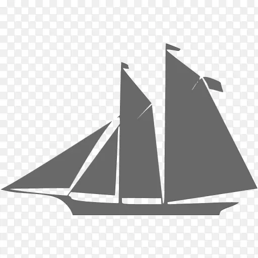 帆船电脑图标剪贴画帆船帆