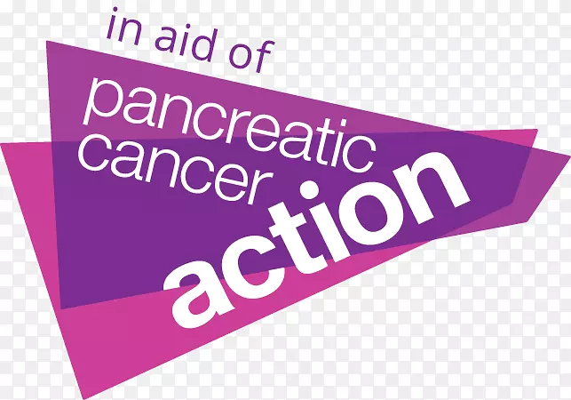 标志胰腺癌行动品牌字体-曲奇募捐海报