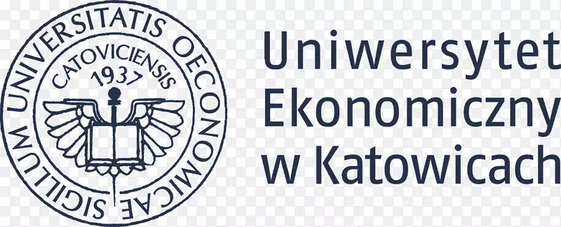 卡托维兹经济大学组织字体标志商标程序标志