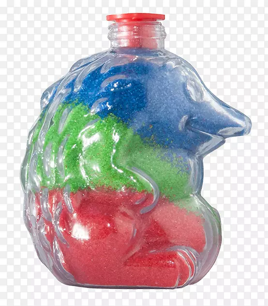 玻璃瓶液体塑料瓶-曲奇募捐海报