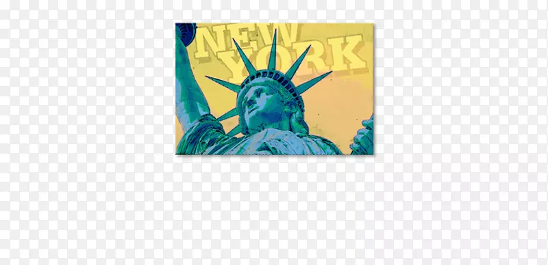 约克艺术画展画布墙-纽约海报