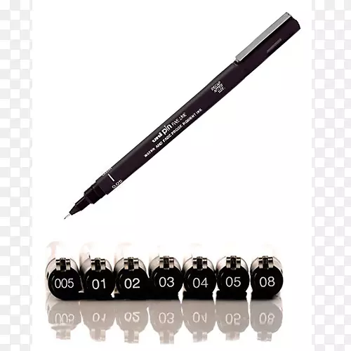 钢笔书写工具笔单球墨水-水彩墨水点