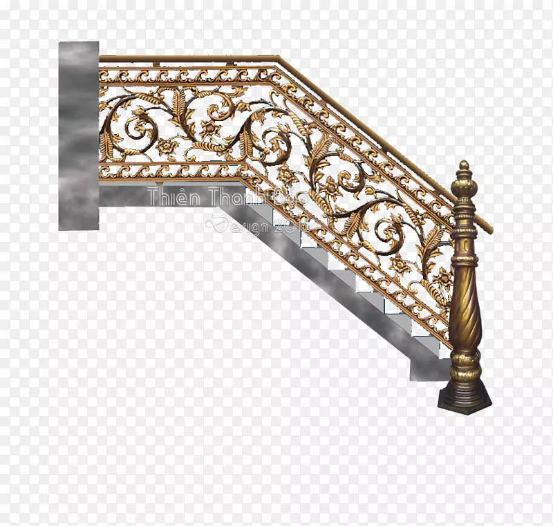 铝楼梯护栏材料铸铁楼梯
