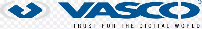 徽标字体Vasco数据安全国际公司。品牌产品.数据安全