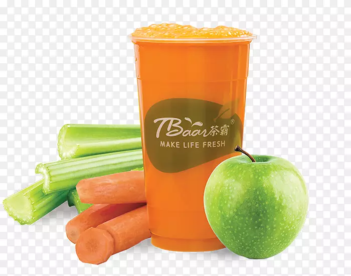 蔬菜汁保健苹果胡萝卜鲜果茶