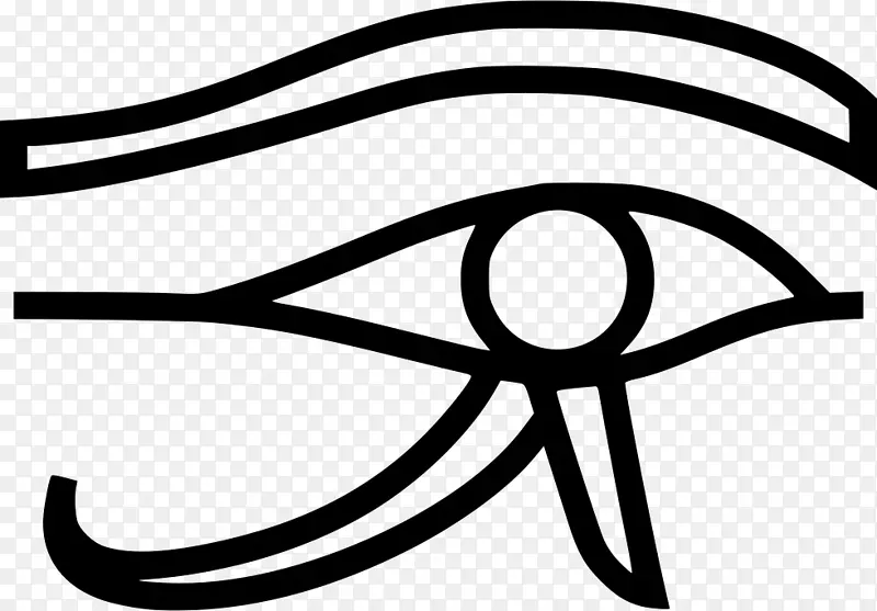剪贴画埃及象形文字图像查找器埃及语言计算机图标.Horus象形文字的眼睛