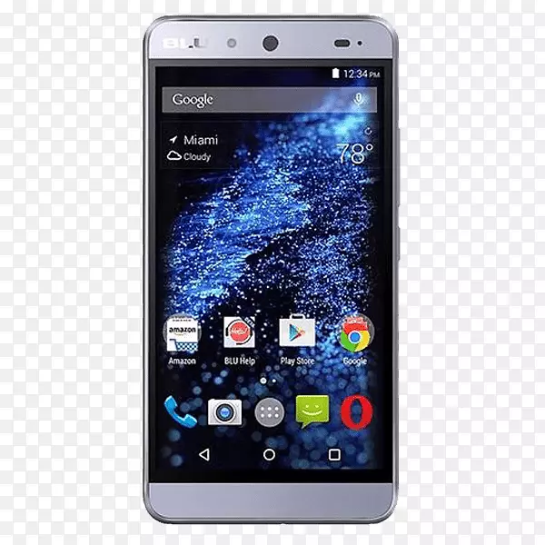 布鲁工作室xl android blu演播室c hd-8gb-白色-解锁-gsm智能手机-手机在水中