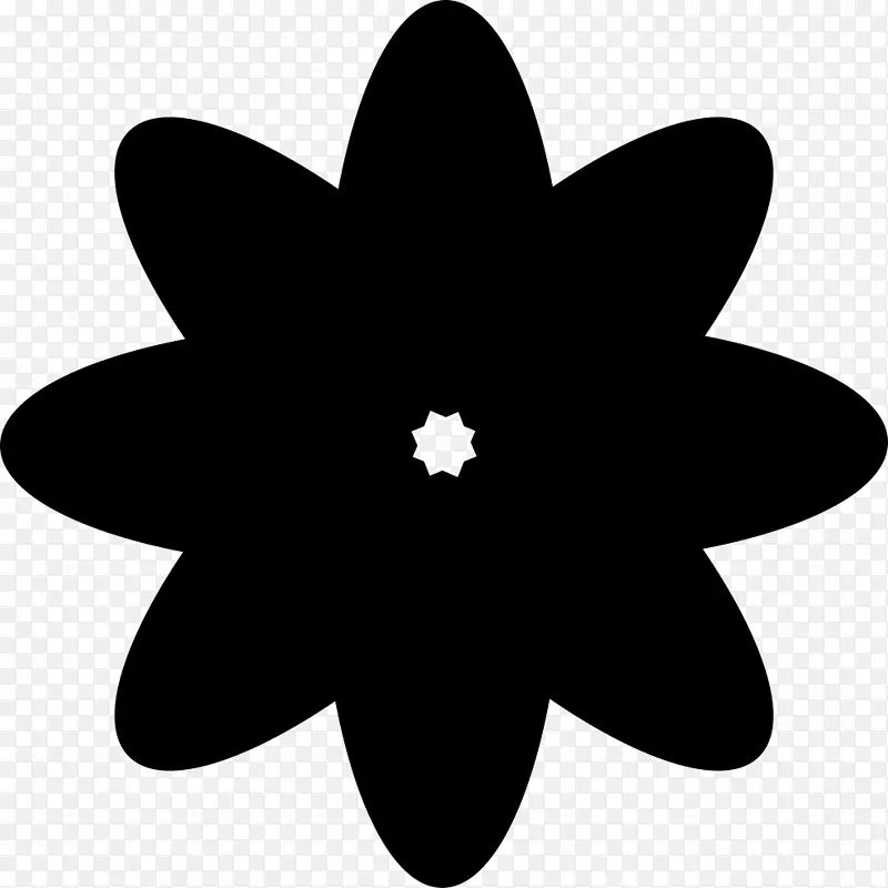 花瓣剪贴画电脑图标花图像-花